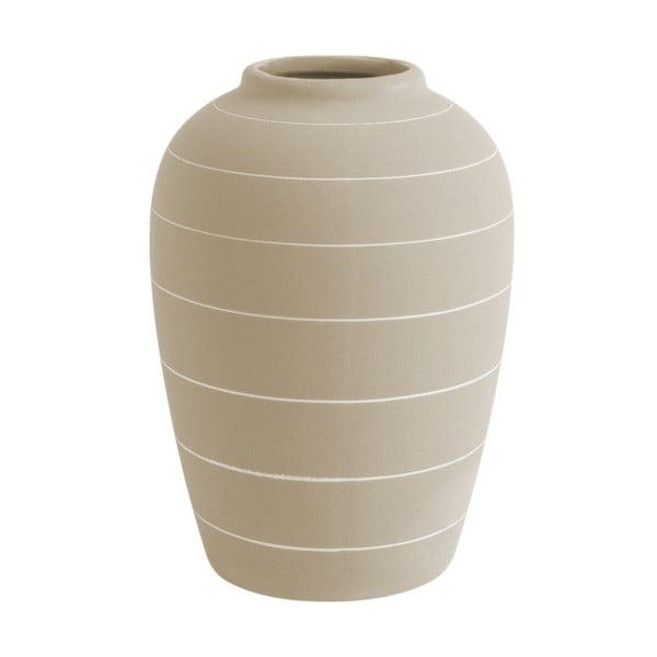 Krémovobiela keramická váza PT LIVING Terra, ⌀ 13 cm