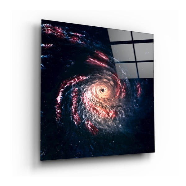 Sklenený obraz Insigne Black Hole, 100 x 100 cm