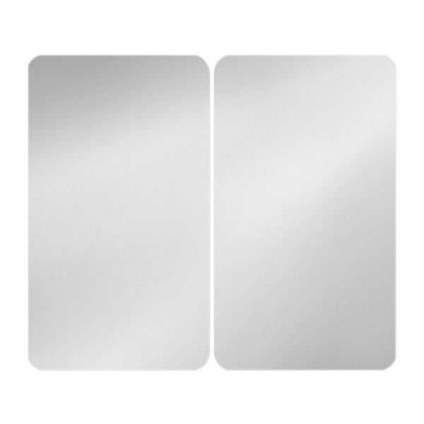 Set 2 sklenených krytov na sporák Wenko Universal Silver