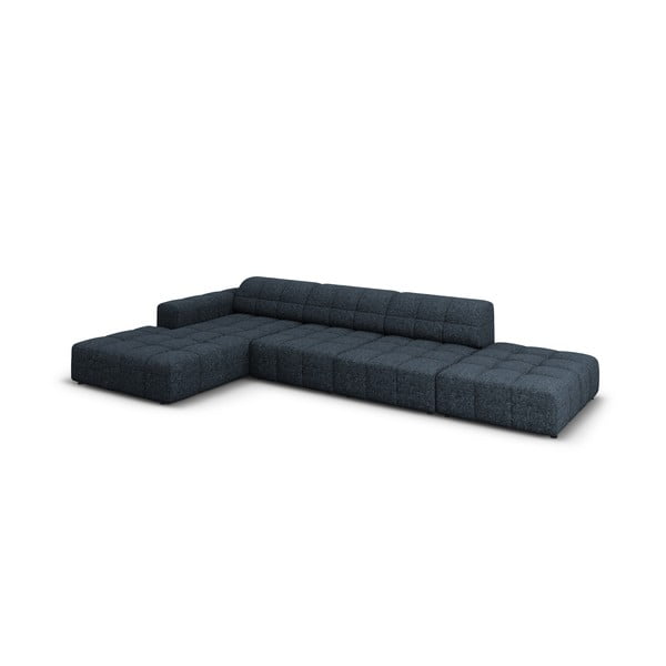 Modrá rohová pohovka (ľavý roh) Chicago – Cosmopolitan Design-image-4