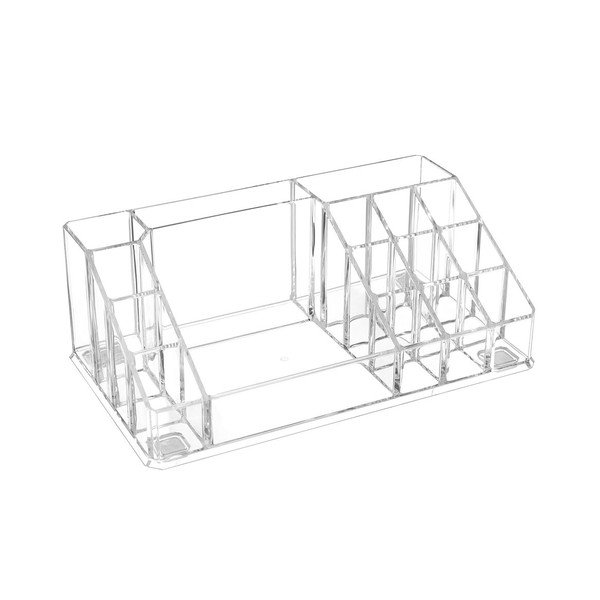 Transparentný akrylový organizér so 4 zásuvkami na šperky a kozmetiku Songmics Luna-image-4