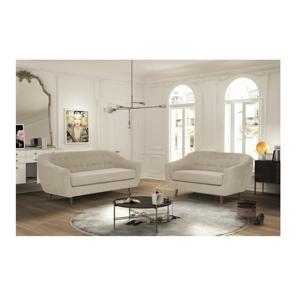 Sivohnedá dvojmiestna pohovka Jalouse Maison Vicky-image-2