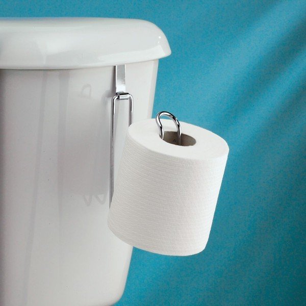 Držiak na toaletný papier z antikoro ocele iDesign Roll-image-1