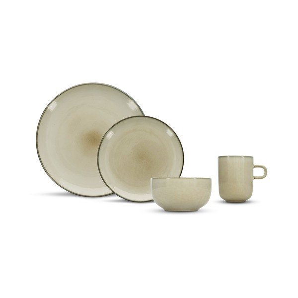 Kameninová jedálenská súprava 16 ks pre 4 osoby Meridian – Salt&Pepper-image-2
