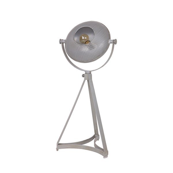 Sivá stolová lampa BePureHome Blown