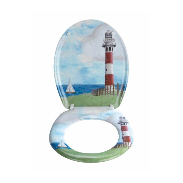 WC sedadlo Wenko Lighthouse, 44,5 × 37,5 cm-image-2