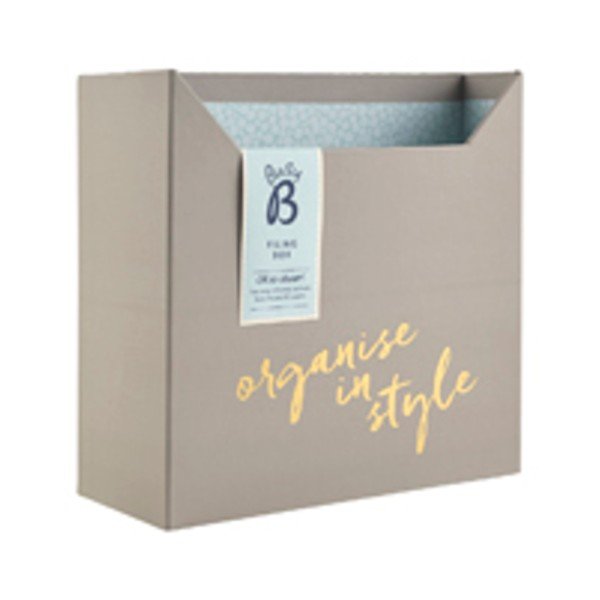 Sivý stolový organizér Busy B Filing Box-image-4