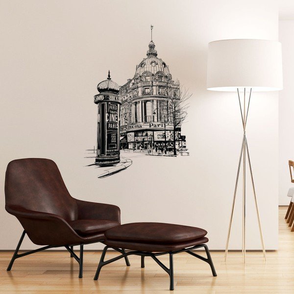 Nástenná samolepka Ambiance Wall Decal Paris the Racecourse, 85 × 60 cm-image-1