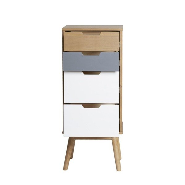 Komoda z masívneho borovicového dreva Marckeric Cusco, šírka 40 cm-image-4
