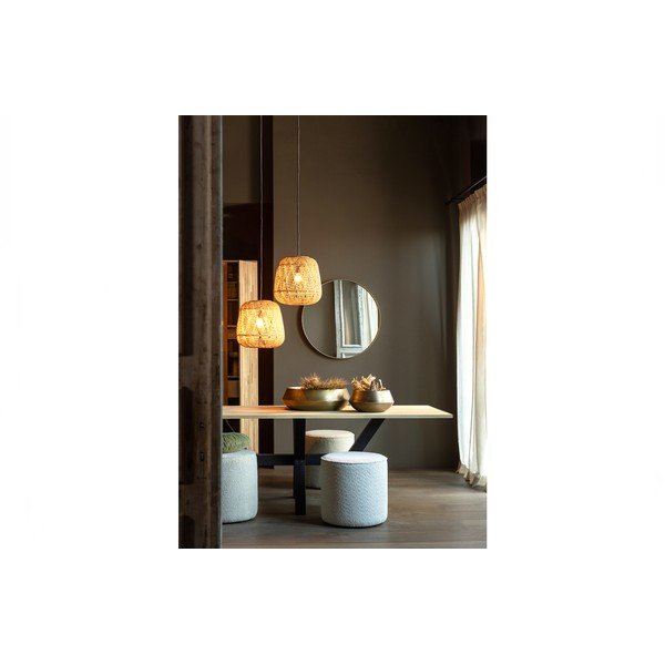 Prírodná závesná lampa z bambusu WOOOD Moza, ø 36 cm-image-4