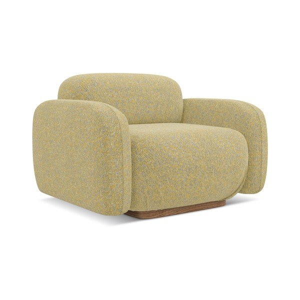 Žlté kreslo Ailani – Makamii