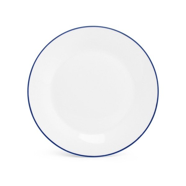 Biely dezertný porcelánový tanier ø 20 cm Basic White – BonBistro