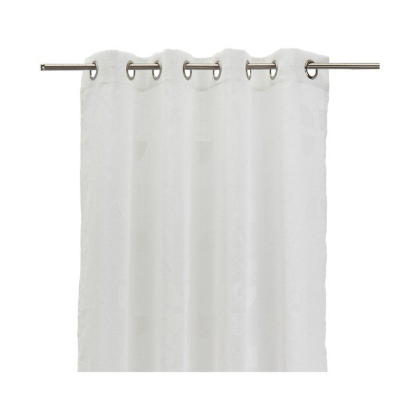 Biely záves zo žakára 140x260 cm Mid Century – Casa Selección