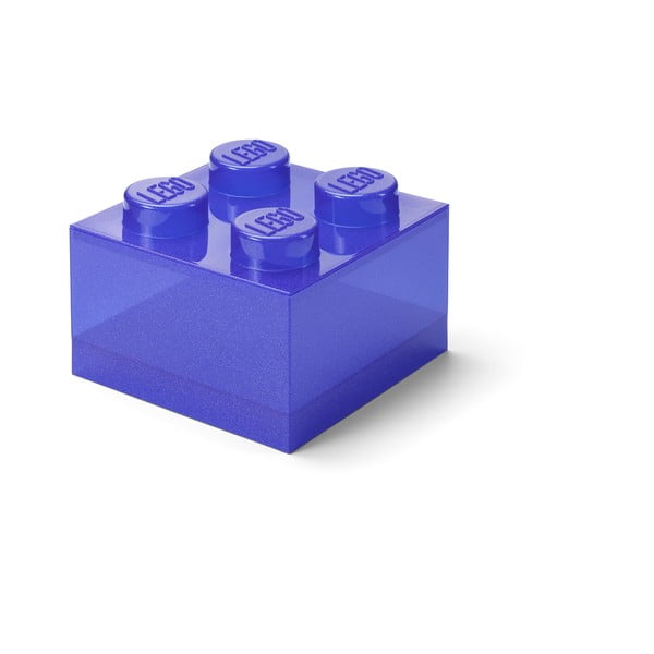 Fialový plastový detský úložný box 25x25x18 cm – LEGO®-image-3