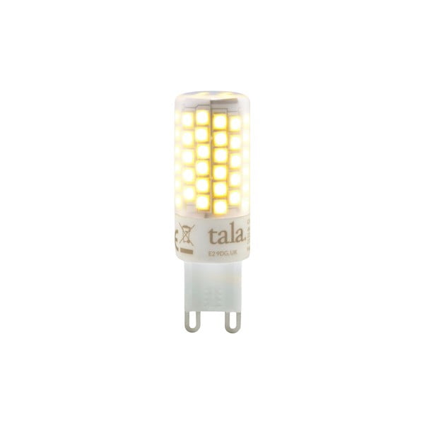 Teplá LED stmievateľná žiarovka G9, 4 W – tala