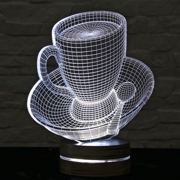 3D stolová lampa Cup of Tea-image-1