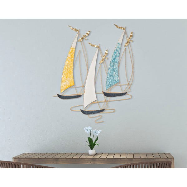 Kovová nástenná dekorácia 79x98 cm Vela – Mauro Ferretti-image-1