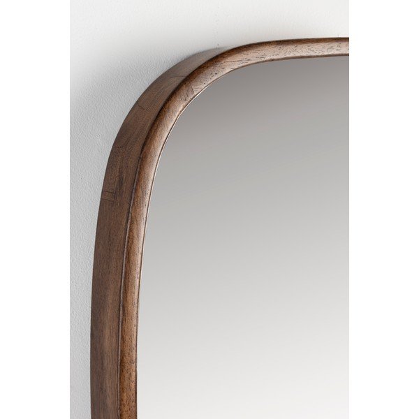 Nástenné zrkadlo s dreveným rámom 40x80 cm Nyko – White Label-image-3