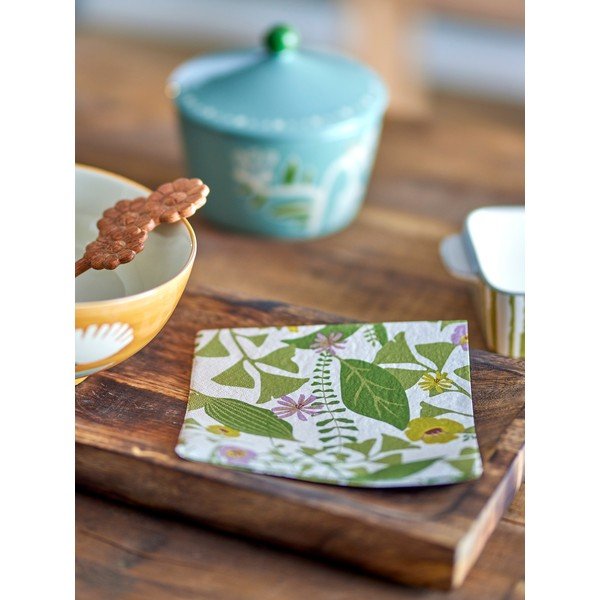 Papierové obrúsky v súprave 20 ks Camelie – Bloomingville-image-1