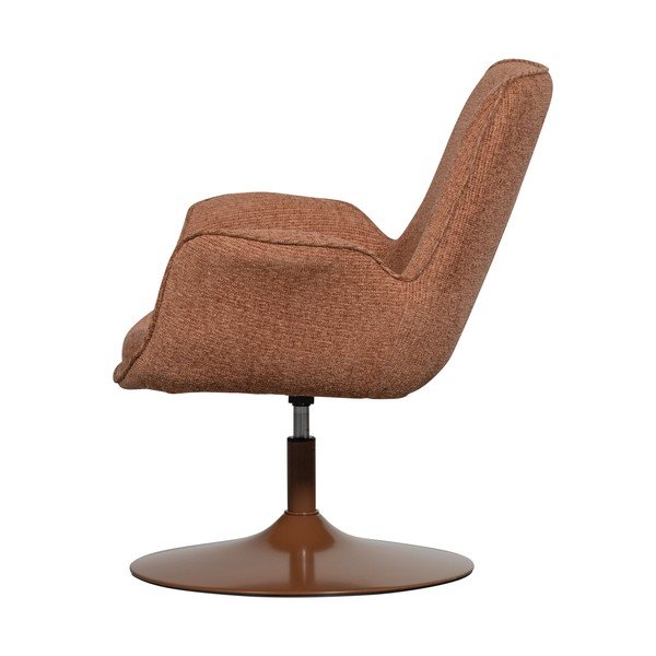 Oranžové kreslo s nastaviteľnou výškou sedadla Marten – WOOOD-image-3