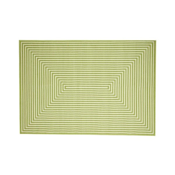 Zelený vonkajší koberec Webtappeti Braid, 200 × 285 cm-image-1