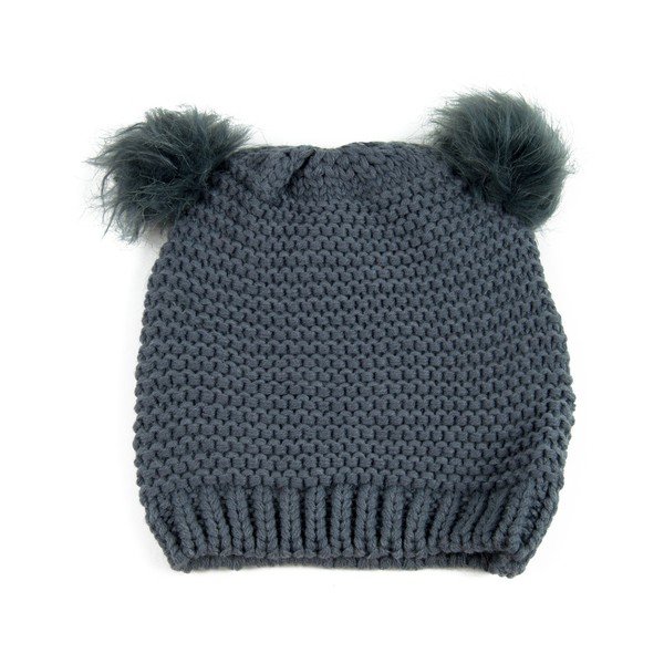 Čiapka Ears Grey