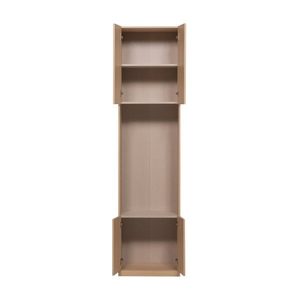 Modulárna skrinka v prírodnej farbe 54x215 cm Build – WOOOD-image-4