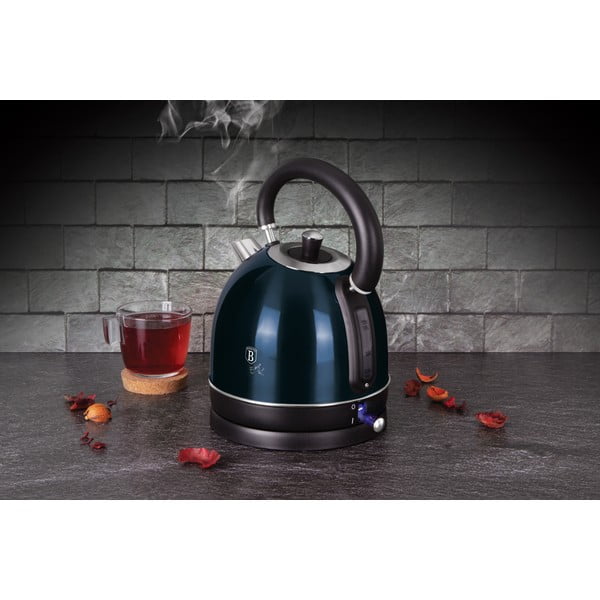 Modrá rýchlovarná kanvica 1.7 l Metallic Line Aquamarine Edition - BerlingerHaus-image-1