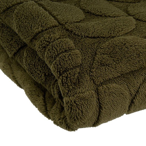 Zelená deka z mikroplyšu 130x160 cm Mid Century – Casa Selección-image-3