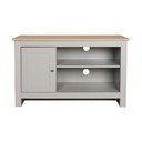 TV stolík v dekore duba v sivo-prírodnej farbe 95x58 cm Emerald – Støraa