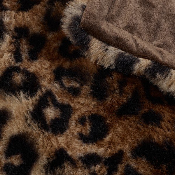 Hnedá deka 130x170 cm Animal Print – Catherine Lansfield-image-3