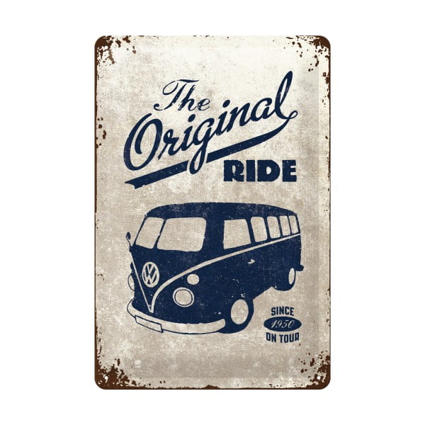 Nástenná dekoratívna ceduľa Postershop VW The Original Ride