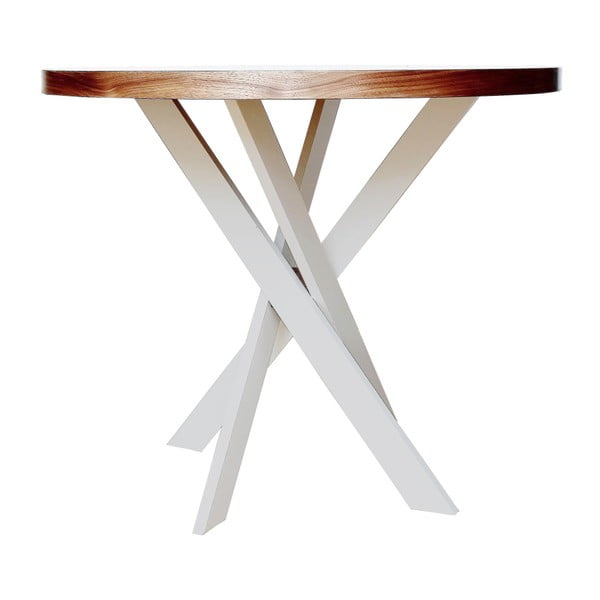 Jedálenský stôl s masívnou podnožou Nux nábytek Twist