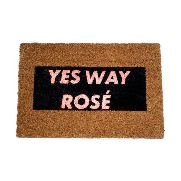 Rohožka z prírodného kokosového vlákna Artsy Doormats Glitter Yes, 40 x 60 cm