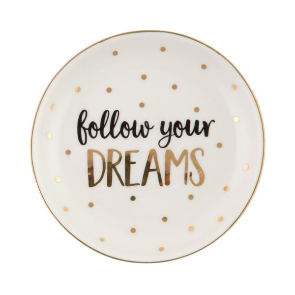 Keramický tanier Sass & Belle Follow Your Dreams