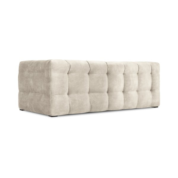Béžová zamatová pohovka Windsor & Co Sofas Vesta, 208 cm-image-4