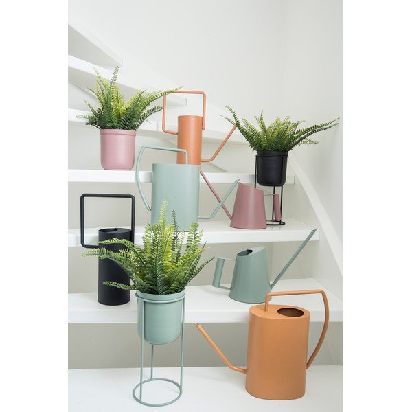 Karamelovohnedá kovová kanvička PT LIVING Grace, výška 29 cm-image-1