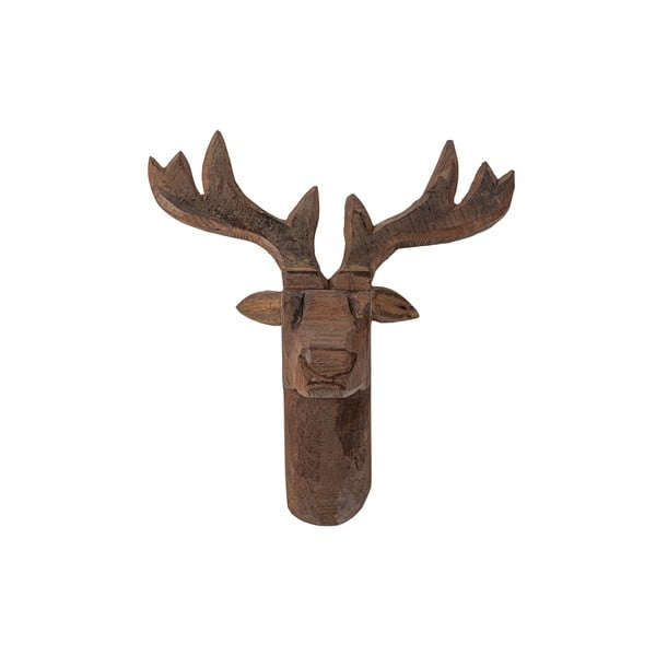 Drevená nástenná dekorácia 30x36 cm Stag – BePureHome