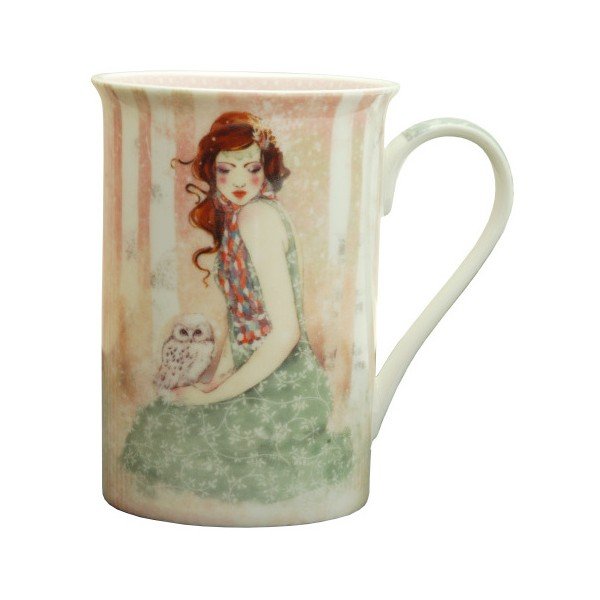 Porcelánový hrnček Santoro London Willow Mademoiselle Snow-image-1