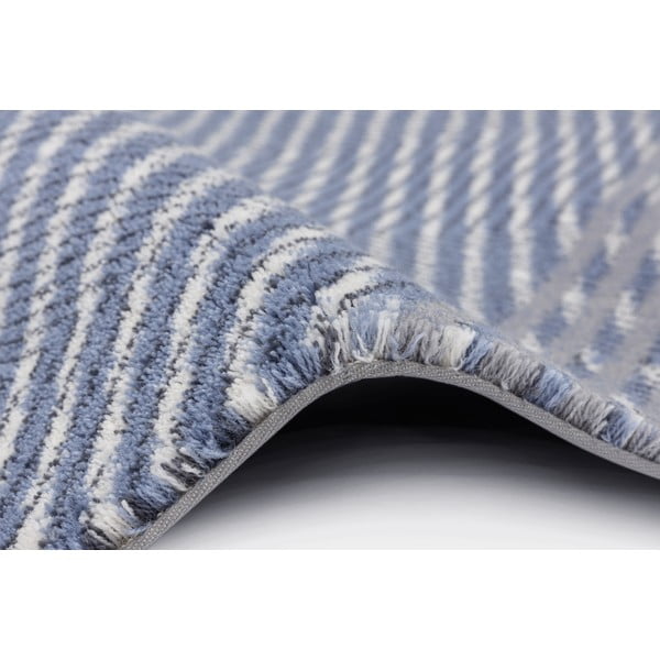 Svetlomodrý vlnený koberec 160x240 cm Mesh – Agnella-image-2