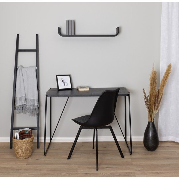 Čierna nástenná policaTenzo Flower-image-1