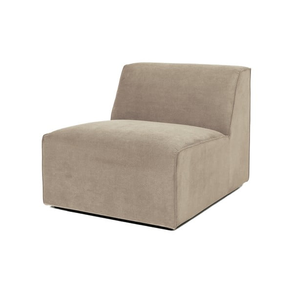 Béžový menčestrový modul pohovky (stredový diel) Sting - Scandic-image-2