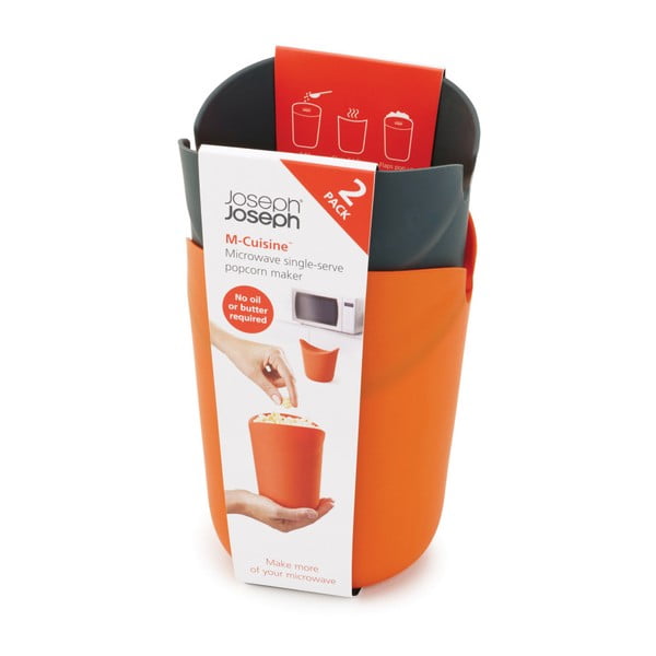 Súprava 2 nádobiek na prípravu pukancov v mikrovlnnej rúre Joseph Joseph M-Cuisine-image-1