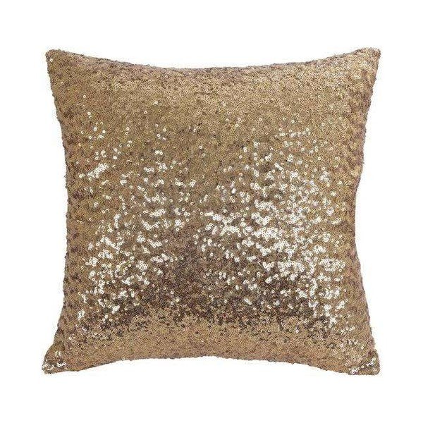 Obliečka na vankúš s flitrami v zlatej farbe Minimalist Cushion Covers, 45 × 45 cm