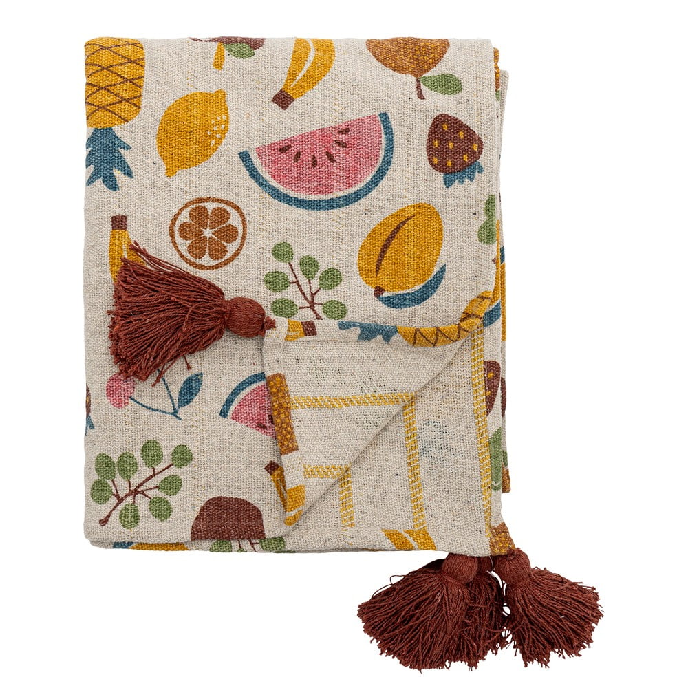 E-shop Detská deka z recyklovanej bavlny 130x160 cm Fruitta – Bloomingville Mini