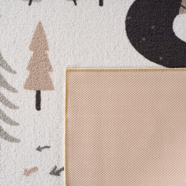 Krémovobiely prateľný detský koberec 120x170 cm Coco 1135 – Ayyildiz Carpets-image-3