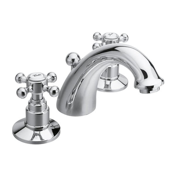 Umývadlová batéria v lesklej striebornej farbe Antea – Sapho