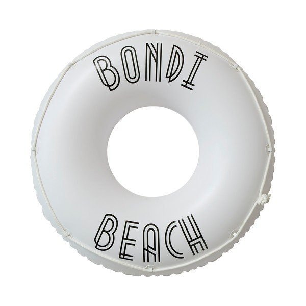 Biely nafukovací kruh Sunnylife Bondi