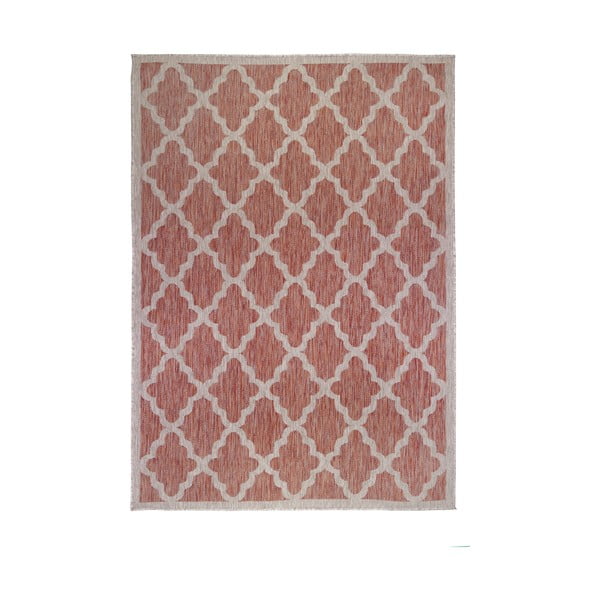 Červeno-béžový behúň Flair Rugs Padua, 60 × 230 cm