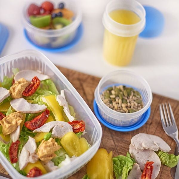 Dóza s vrchnákom na jedlo Addis Seal Tight Round Foodsaver, 500 ml-image-1